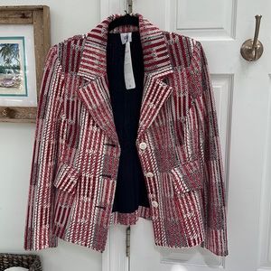 NWT Cabi Patchwork Blazer Size S Style 6028